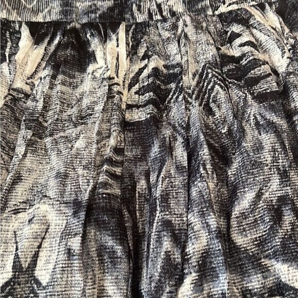 Chaudry Blue White Cotton Round Neck Cap Sleeves Dress Size M NWT - Picture 4 of 14